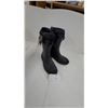 Image 1 : Baffin CT-398 Black Thermal Rubber Boots, -40°F/-40°C Rated with Drawstring Cuff sz.9