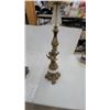 Image 7 : Two Bronze Candelabras: One with 7 Candle Holders & Figural