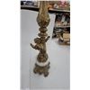 Image 9 : Two Bronze Candelabras: One with 7 Candle Holders & Figural