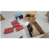 Image 1 : Vintage Roller Skates, Marbles, Empty Center Fire Cases, & Christmas Ornaments