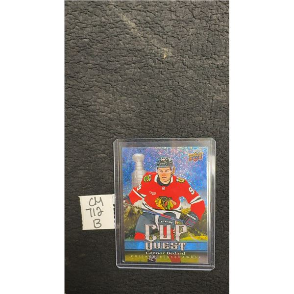 Connor Bedard Speckle Cup Quest Card