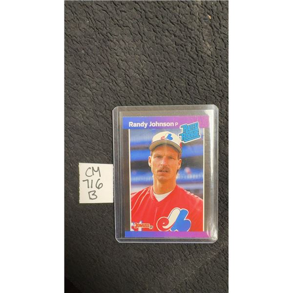 Randy Johnson Rookie Montreal Expos Card