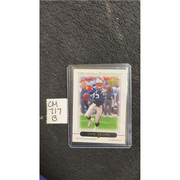 Tom Brady New England Patriots Football Card
