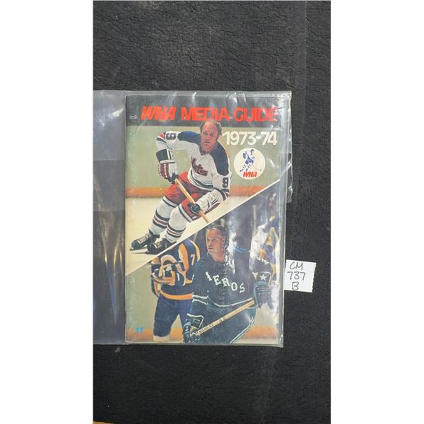 1973-74 WHA Media Guide
