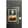 Image 1 : Vintage Framed Dusty Rhodes Wrestling Photo- 6.75" x 8.75"