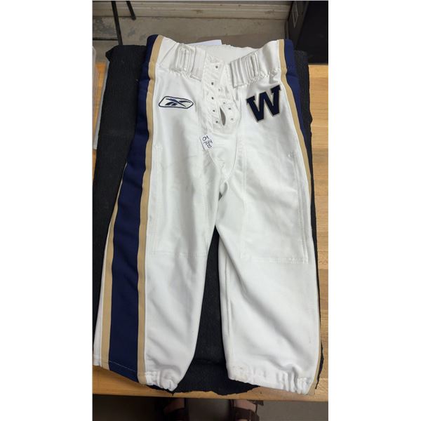 Winnipeg Blue Bombers Game Worn Pants