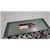 Image 5 : 21-Piece 3/4" Drive Socket Wrench Set with Ratchet, Extensions and Metal Case
