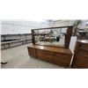 Image 2 : Mid-Century Modern Peppler Furniture Bedroom Set with Dresser, 30" x 80" x 19" Mirror 34" x 76"