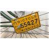 Image 3 : CCM Grand Touring Vintage Bicycle with Front Light, Rear Rack, and 1973 Winnipeg License Plate, 26"