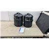Image 1 : Pair of FilterQueen Defender Cylindrical Air Purifiers with Handles