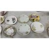 Image 4 : Assorted Tea Cups & Saucers, Covered Serving Dish, & Rectangular Serving Tray