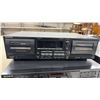 Image 2 : Sony Stereo Cassette Deck TC-WR565, CD Player, Audio/Video Control Center, 2 Speakers