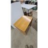 Image 3 : Oak Veneer Media Cabinet with Two Hinged Glass Doors and Three Internal Shelves 31" x 24" x 18"