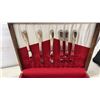 Image 4 : Two Vintage Silver-Plated Flatware Sets in Boxes, Silco and Unbranded