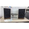 Image 1 : Lloyd's LL 303 Direct Drive Turntable with Stereo System, 2 Speakers, Receiver and More