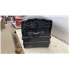 Image 4 : Antique Late 19th/Early 20th Century Domed Humpback Trunk with Metal Cladding and Rivets