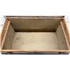 Image 7 : Antique Late 19th/Early 20th Century Domed Humpback Trunk with Metal Cladding and Rivets