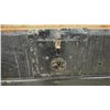 Image 8 : Antique Late 19th/Early 20th Century Domed Humpback Trunk with Metal Cladding and Rivets