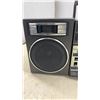 Image 10 : Sanyo M9811 Stereo Radio Cassette Recorder, Toshiba RT-200S Boombox, & Power Cords