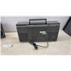 Image 4 : Sanyo M9811 Stereo Radio Cassette Recorder, Toshiba RT-200S Boombox, & Power Cords