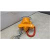 Image 3 : Telco Novelty Airplane Rotary Dial Telephone, Orange and Red Plastic, Late 1970s to 1980s