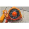 Image 5 : Telco Novelty Airplane Rotary Dial Telephone, Orange and Red Plastic, Late 1970s to 1980s