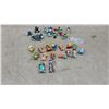 Image 1 : Smurfs, Strawberry Shortcake, & Care Bear Figurines