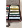 Image 2 : Vintage Cassette Tape Case with Kenny Rogers, Bruce Springsteen, Lionel Richie, Phil Collins