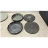 Image 3 : Five Vintage Film Reel Cans, Incl. Kodak, Gevaert Belgium, & Unmarked