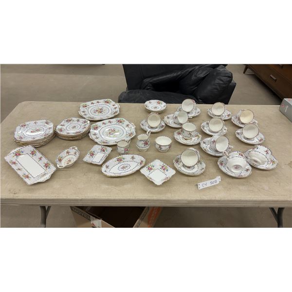 Royal Albert "Petit Point" Bone China, 53 Pieces
