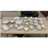 Image 1 : Royal Albert "Petit Point" Bone China, 53 Pieces