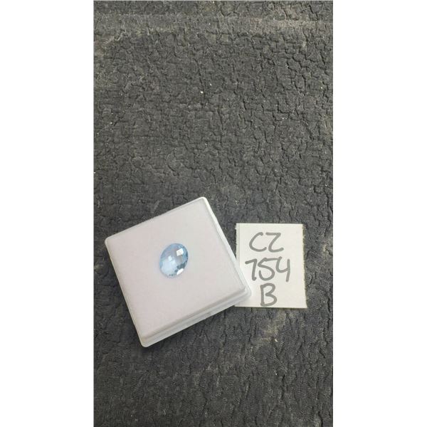 3.5 Carat Natural Swiss Blue Topaz, Untreated, Oval Cut, 9.0 x 11.0, Retail $440