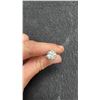 Image 5 : 3.0ct Moissanite Snowflake Ring, 925 Sterling Silver with White Gold Overlay, D VVS1, GRA