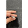 Image 4 : New 925 Sterling Silver 1.0 Carat Simulated Diamond CZ Channel Ring with White Gold Overlay