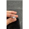 Image 5 : New 925 Sterling Silver 1.0 Carat Simulated Diamond CZ Channel Ring with White Gold Overlay