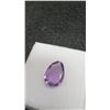 Image 2 : 3.5 Carat Natural Royal Amethyst, Untreated, Pear Cut, 9.5mm x 13.2mm, Retail $230