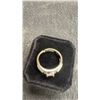 Image 4 : 925S 1.0ct Simulated Diamond (CZ) Man's Ring, Resizeable, Sterling Silver, White Gold Overlay