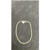 Image 4 : 925S 3.0mm Twisted Rope Bracelet, 8 1/2" Long, Sterling Silver with White Gold Overlay