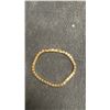 Image 3 : 18K Gold Plated 4.0mm Princess Cut Simulated Diamond (CZ) Tennis Bracelet 6 3/4"-7 3/4"
