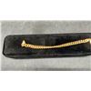 Image 3 : New 18K Gold Plated 8.0mm Cuban Link Bracelet, 7-3/4" Long