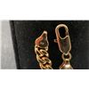 Image 4 : New 18K Gold Plated 8.0mm Cuban Link Bracelet, 7-3/4" Long