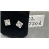 Image 1 : New 2.5ct Princess Cut Simulated Diamond CZ Stud Earrings in 925 Sterling Silver