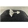 Image 4 : New 2.5ct Princess Cut Simulated Diamond CZ Stud Earrings in 925 Sterling Silver