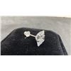 Image 5 : New 2.5ct Princess Cut Simulated Diamond CZ Stud Earrings in 925 Sterling Silver