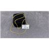 Image 1 : New 14K Gold Plated 2.0mm Twisted Rope Necklace, 23" Long
