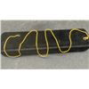 Image 5 : New 14K Gold Plated 2.0mm Twisted Rope Necklace, 23" Long