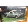 Image 3 : 1962 Chevrolet Corvette Convertible Framed Mirror Wall Clock 19-1/4 x 13-1/4