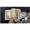Image 4 : Collection of World Coins, Tokens, and 1970 El Banco De España 100 Pesetas Banknote