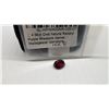 Image 2 : Three True Gemstones: 4.66 Carat Oval Natural Reddish-Purple Rhodolite Garnet, 1.29 ct Oval