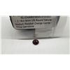Image 2 : Three True Gemstones: 2.18ct VS Round Natural Medium Reddish Orange Garnet, 3.59 ct VS Oval